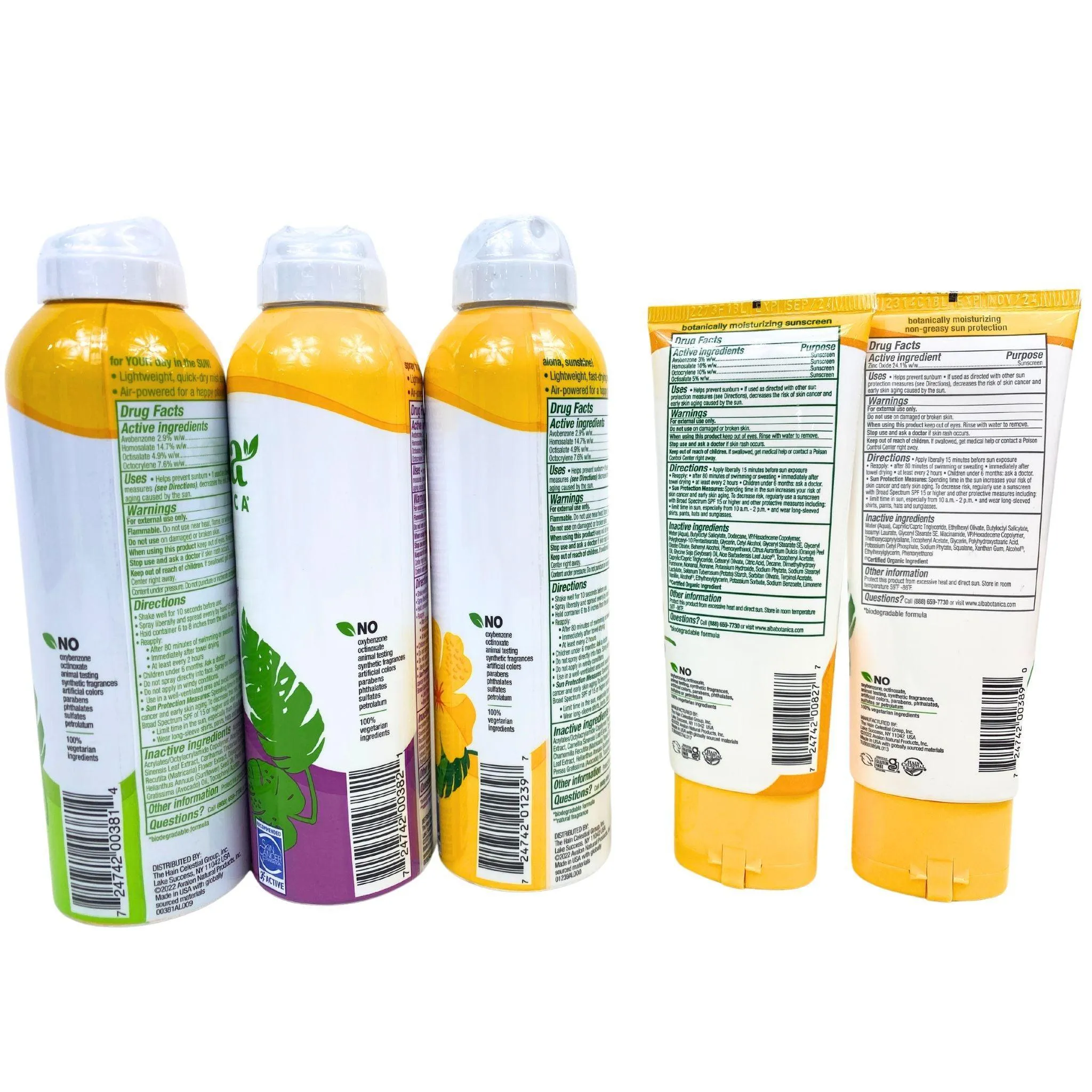 Alba Botanica Assorted Sunscreen (42 Pcs Lot)