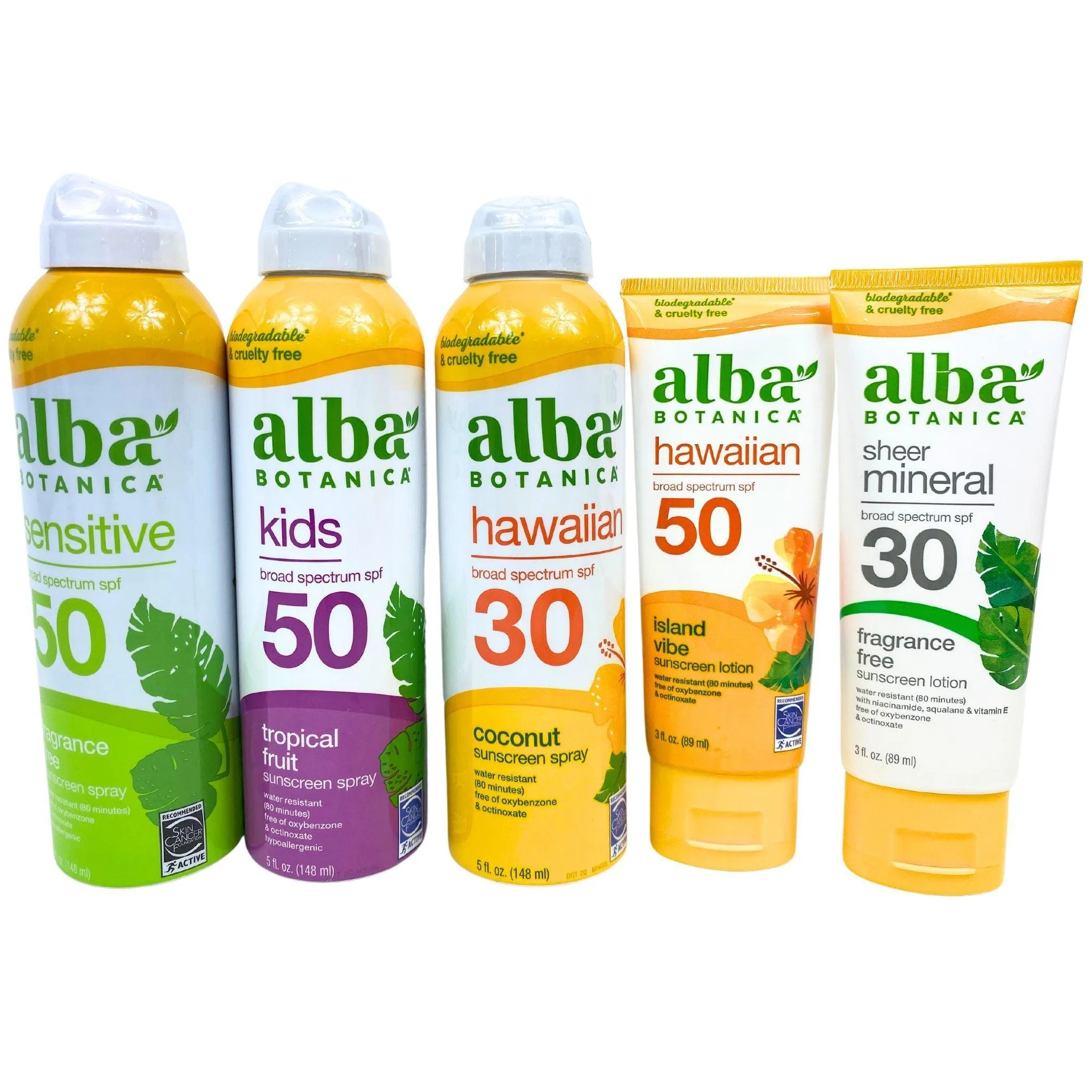 Alba Botanica Assorted Sunscreen (42 Pcs Lot)
