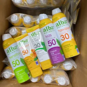Alba Botanica Assorted Sunscreen (42 Pcs Lot)