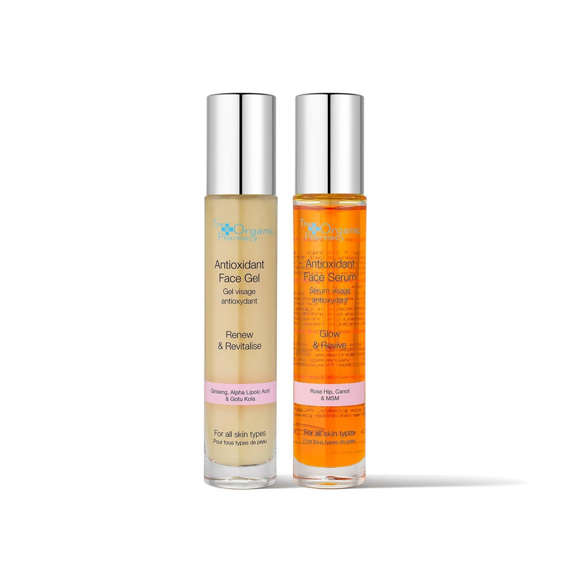 Antioxidant Face Gel & Antioxidant Face Serum Duo