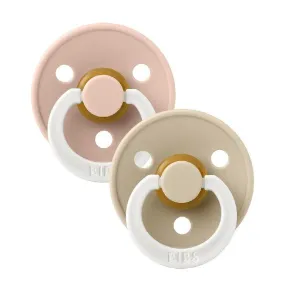 BIBS Night Vanilla & Blush - Size 1 (Pack Of 2)