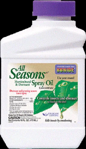 Bonide 2106 16 oz All Seasons Horticultural / Dormant Insecticide Spray Oil - Quantity of 12