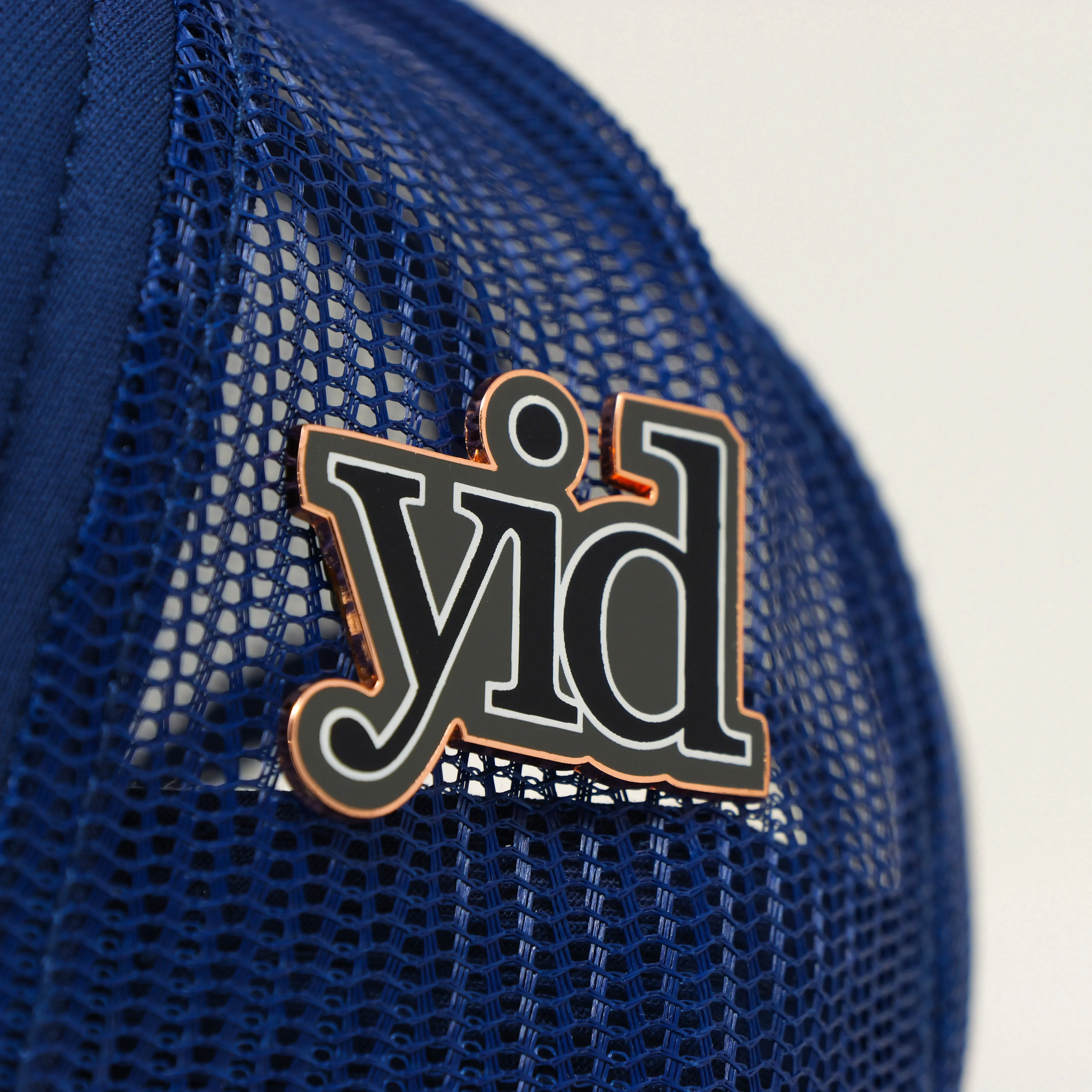 FLOWER SHOP TRUCKER HAT COBALT