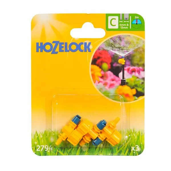 Hozelock 180° Adjustable Vari-Jet (3 Pack) - 2794