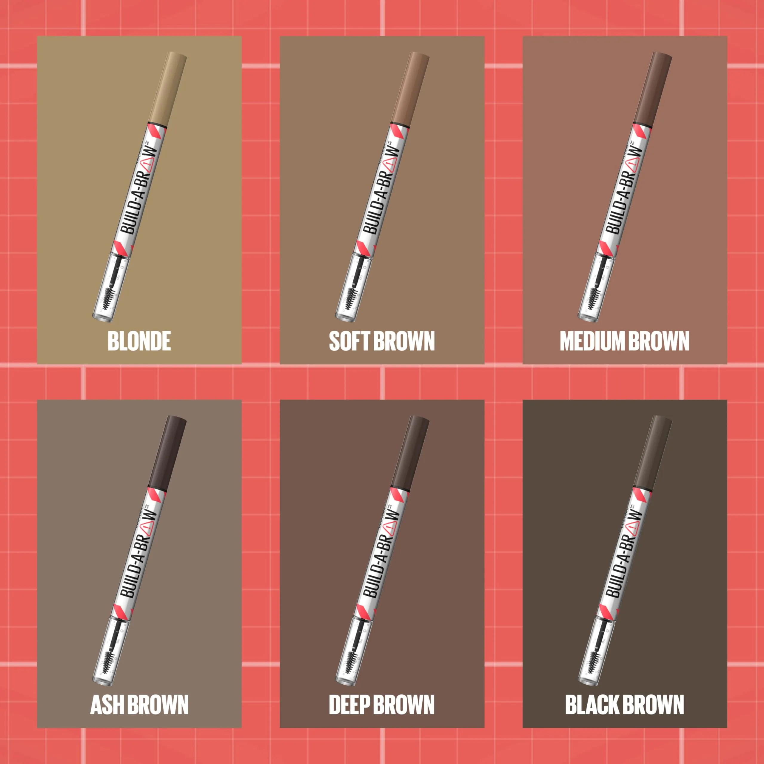 Maybelline New York 2-1 Build a Brow for real-looking full brows in 2 easy steps, Soft Brown, FORMAT