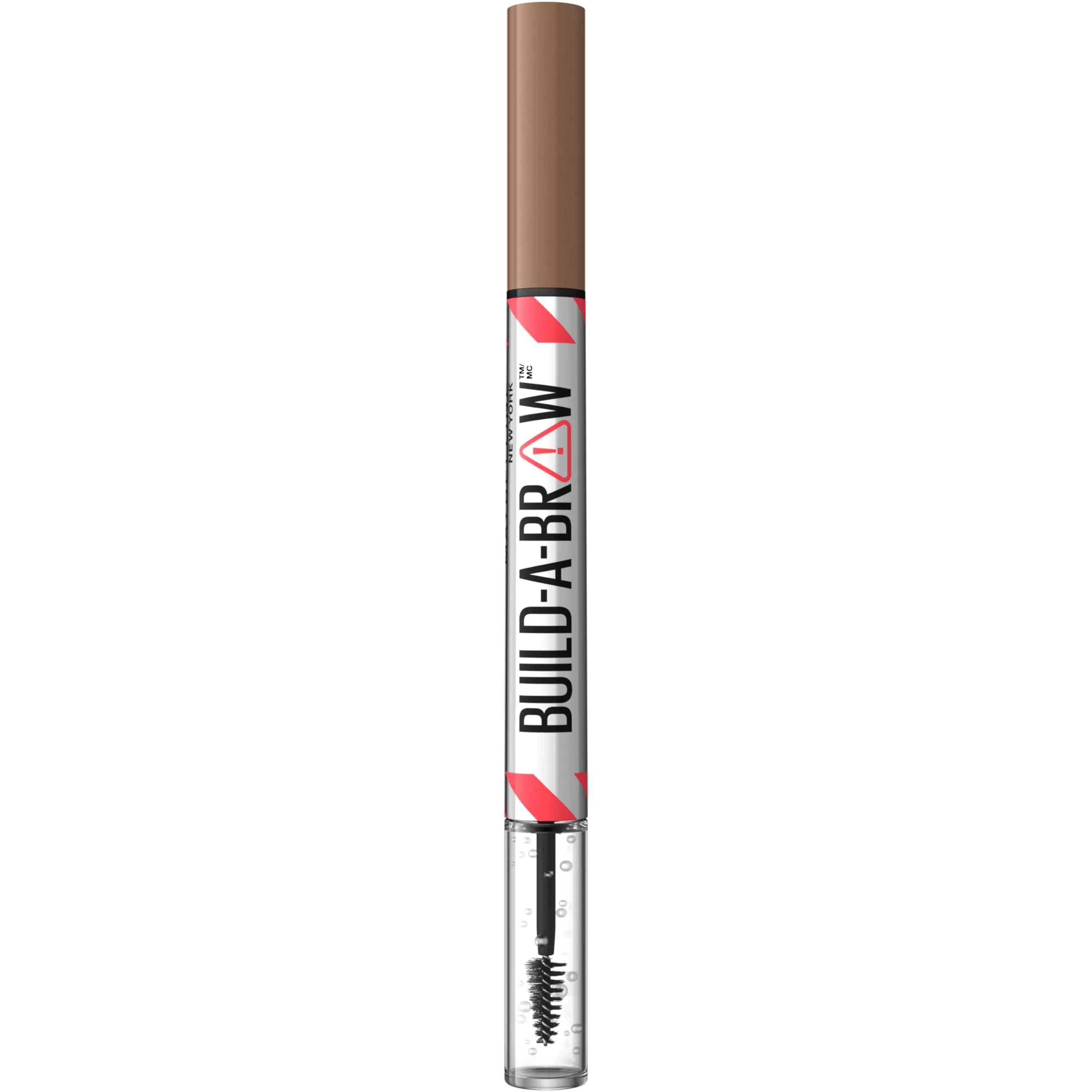 Maybelline New York 2-1 Build a Brow for real-looking full brows in 2 easy steps, Soft Brown, FORMAT
