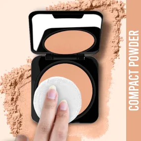 NY Bae Runway Radiance Compact Powder - Honey 04 | Wheatish Skin | Matte Finish | Rich Colour | Blurs Imperfections | Long Wearing