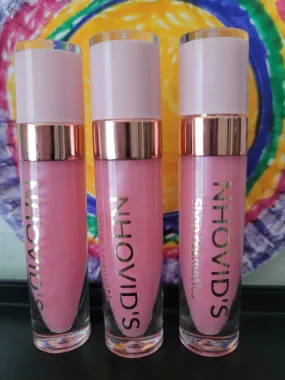 Pink Kiss - Moisturizing Hydrated Glossy Bubblegum Pink Lip Gloss