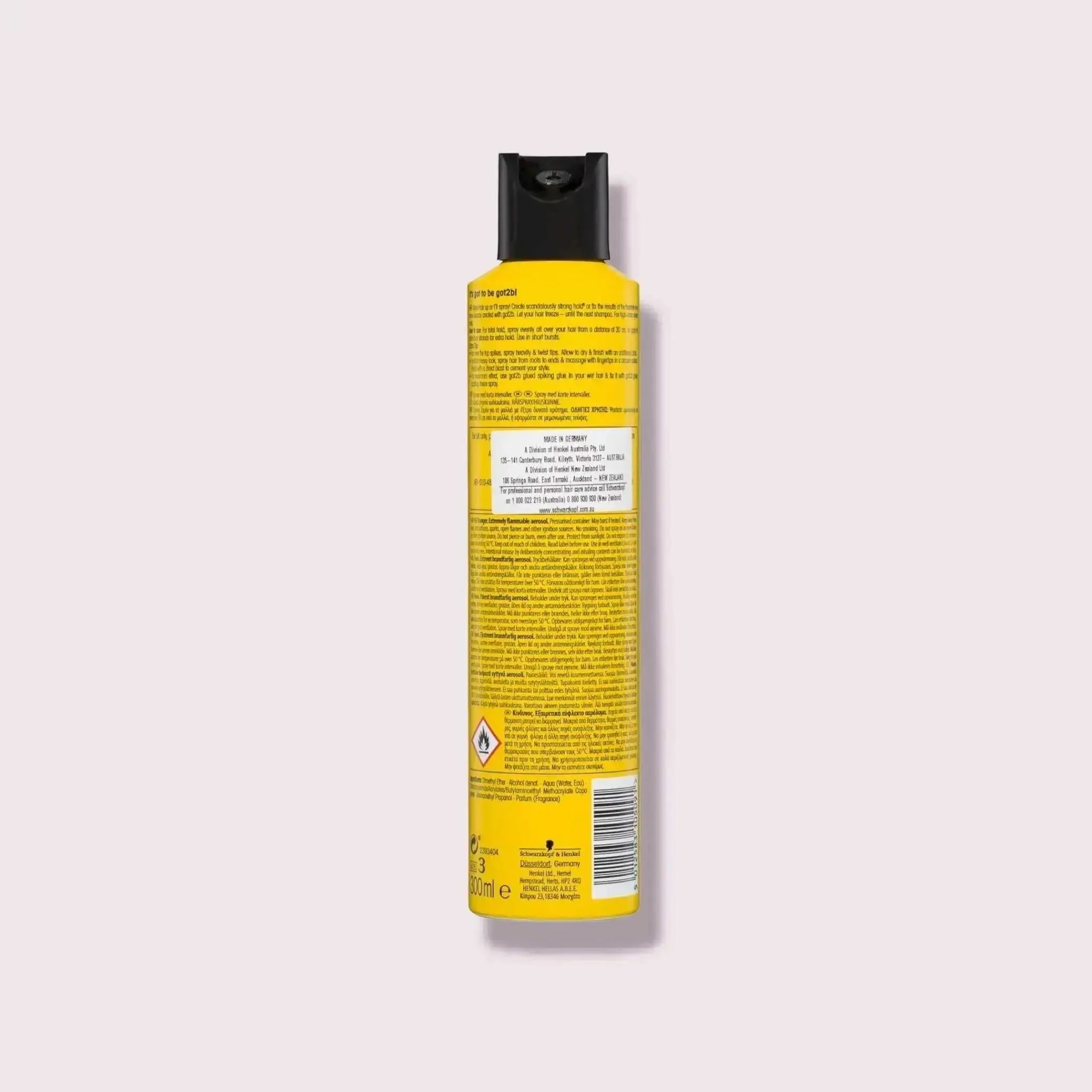 Schwarzkopf Got2b Glued Hairspray for strong hold 300ml
