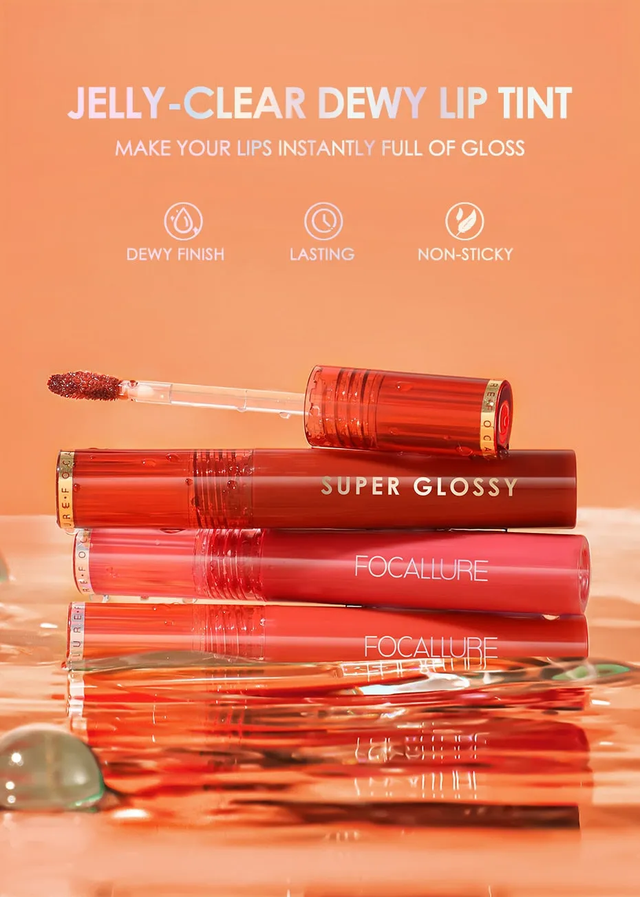 Shiny Nourish 17 Colors Long-Lasting Waterproof Non-Stick Moisturizing Lip Gloss