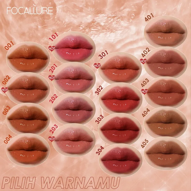 Shiny Nourish 17 Colors Long-Lasting Waterproof Non-Stick Moisturizing Lip Gloss