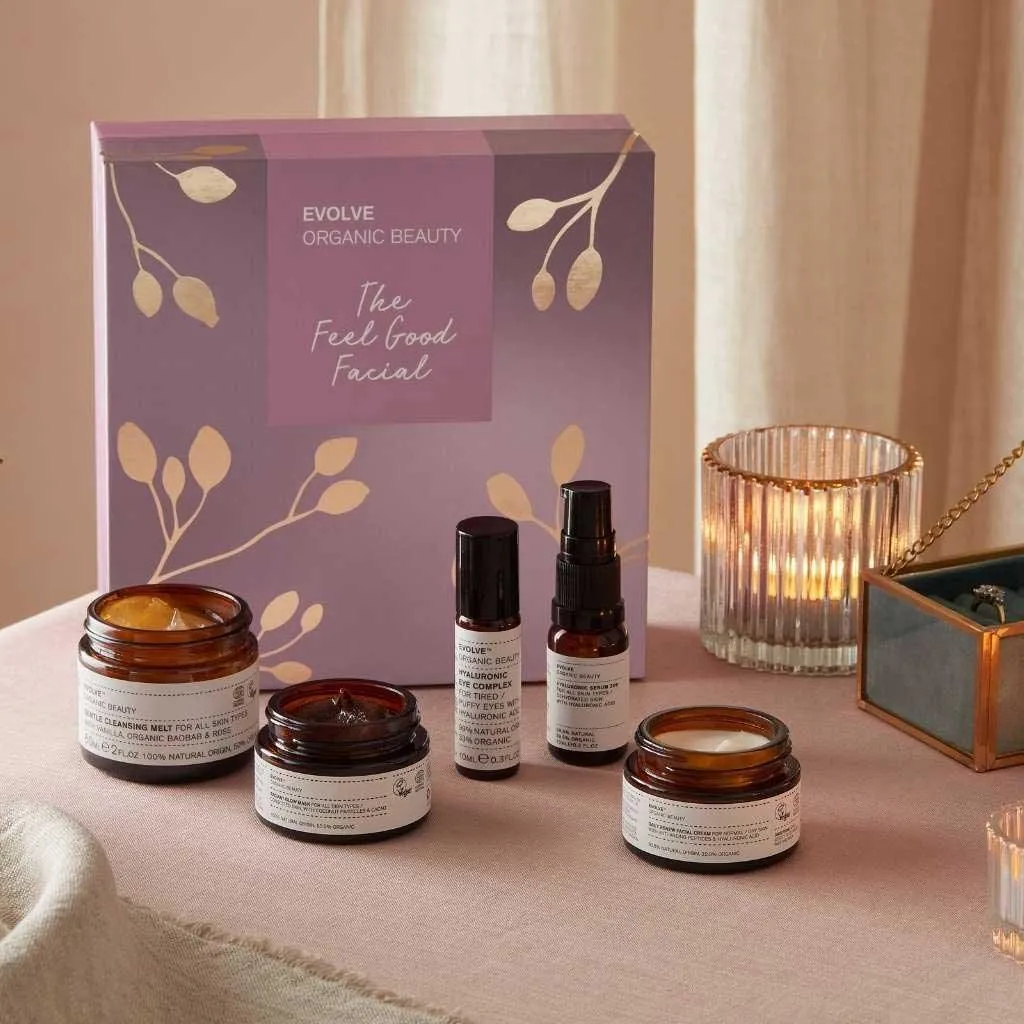 The Feel Good Facial - Evolve Beauty Skincare Gift Set
