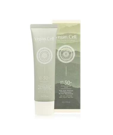 Vegan Cell Non-nano Mineral UV Protection Perfect Sun Cream SPF  PA     50g