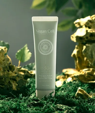 Vegan Cell Non-nano Mineral UV Protection Perfect Sun Cream SPF  PA     50g